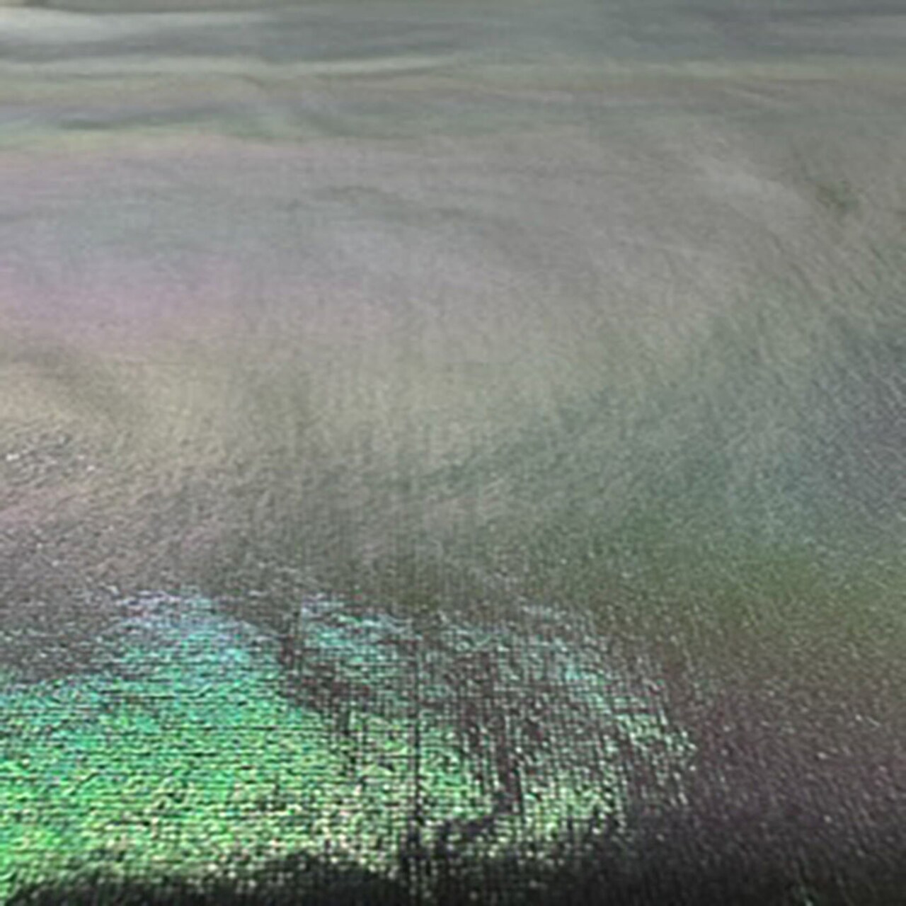 1 Yard 2-Way Stretch Poly Spandex Rainbow Foil Fabric 60” Width